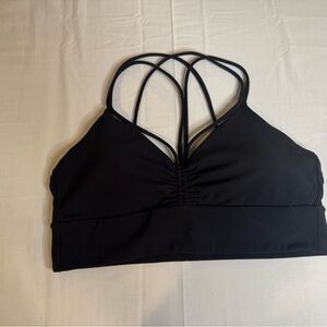 Lululemon Athletica Nulu Strappy V- Neck Yoga  Bra